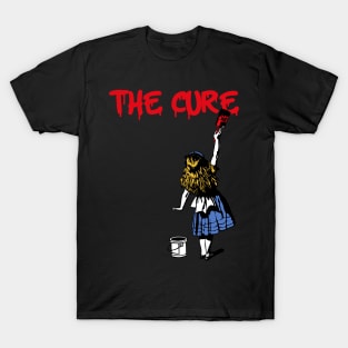 the cure red paint T-Shirt